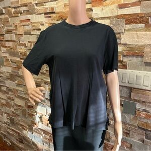 Hermes Black Short-Sleeve Crewneck Tee